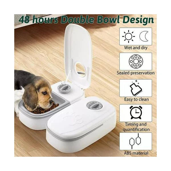 Comedero Automático con Temporizador para Mascotas