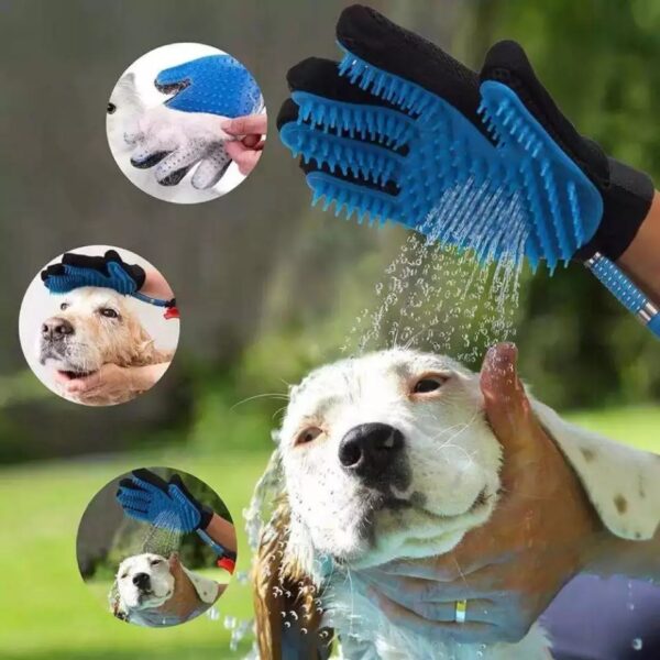 Guante para Mascotas con Adaptadores y Manguera