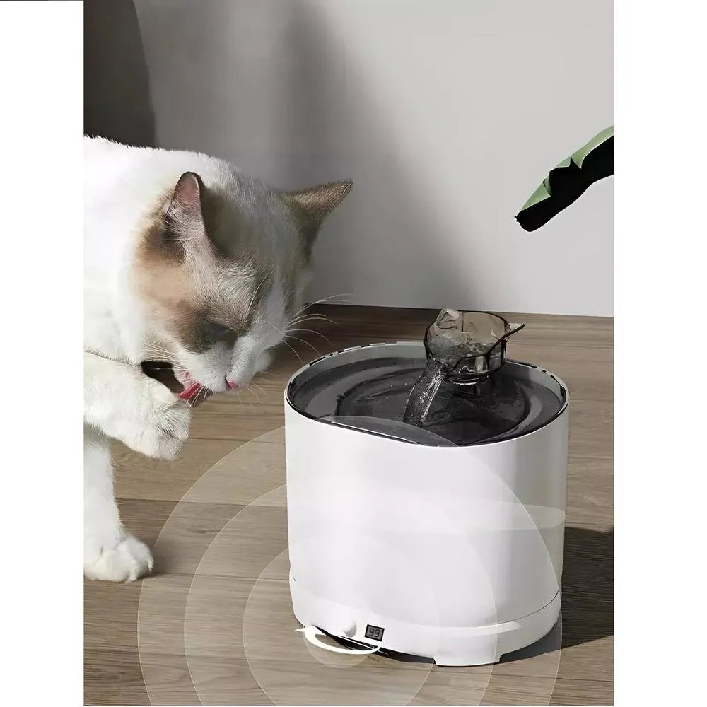 Bebedero Inteligente de Agua con Sensor para Gatos